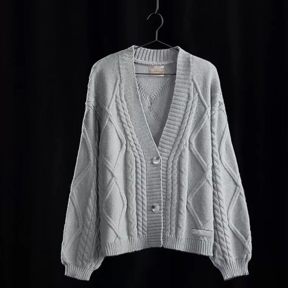 Taylor Swift The Tortured Poets Department TTPD Gray Cardigan